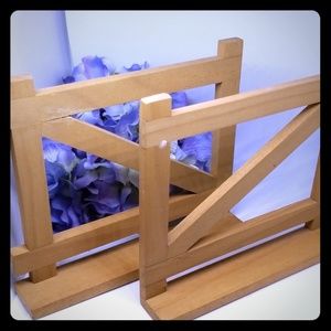 Mary's Moo Moo's fence posts